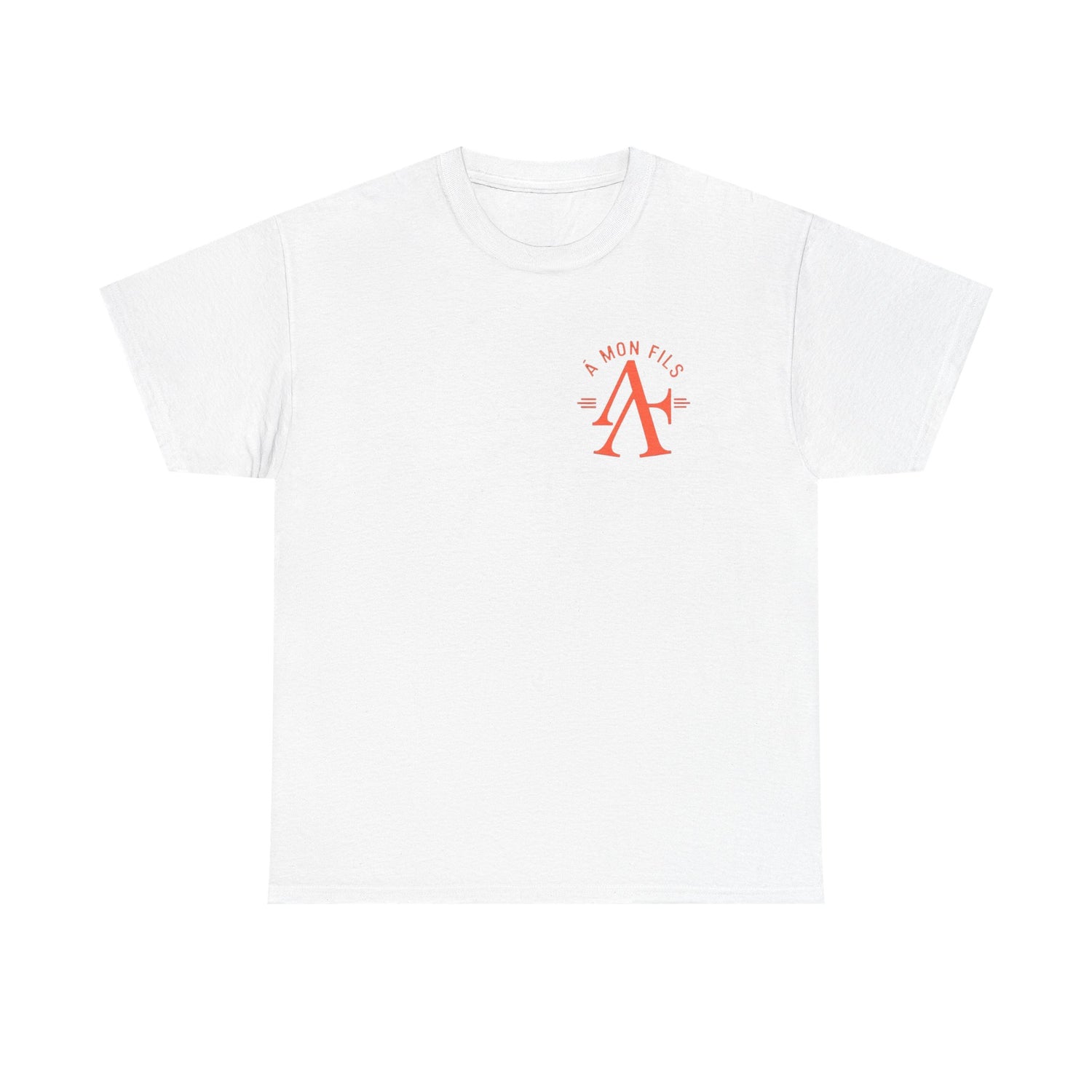 T-Shirt — Navy Patch 'A' Logo Graphic Tee