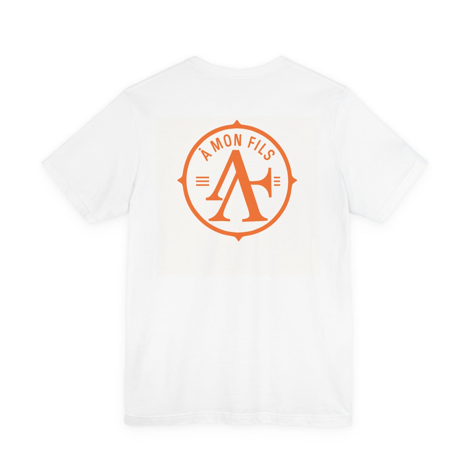 T-shirt avec LOGO: à Mon Fils.  à manches courtes en jersey