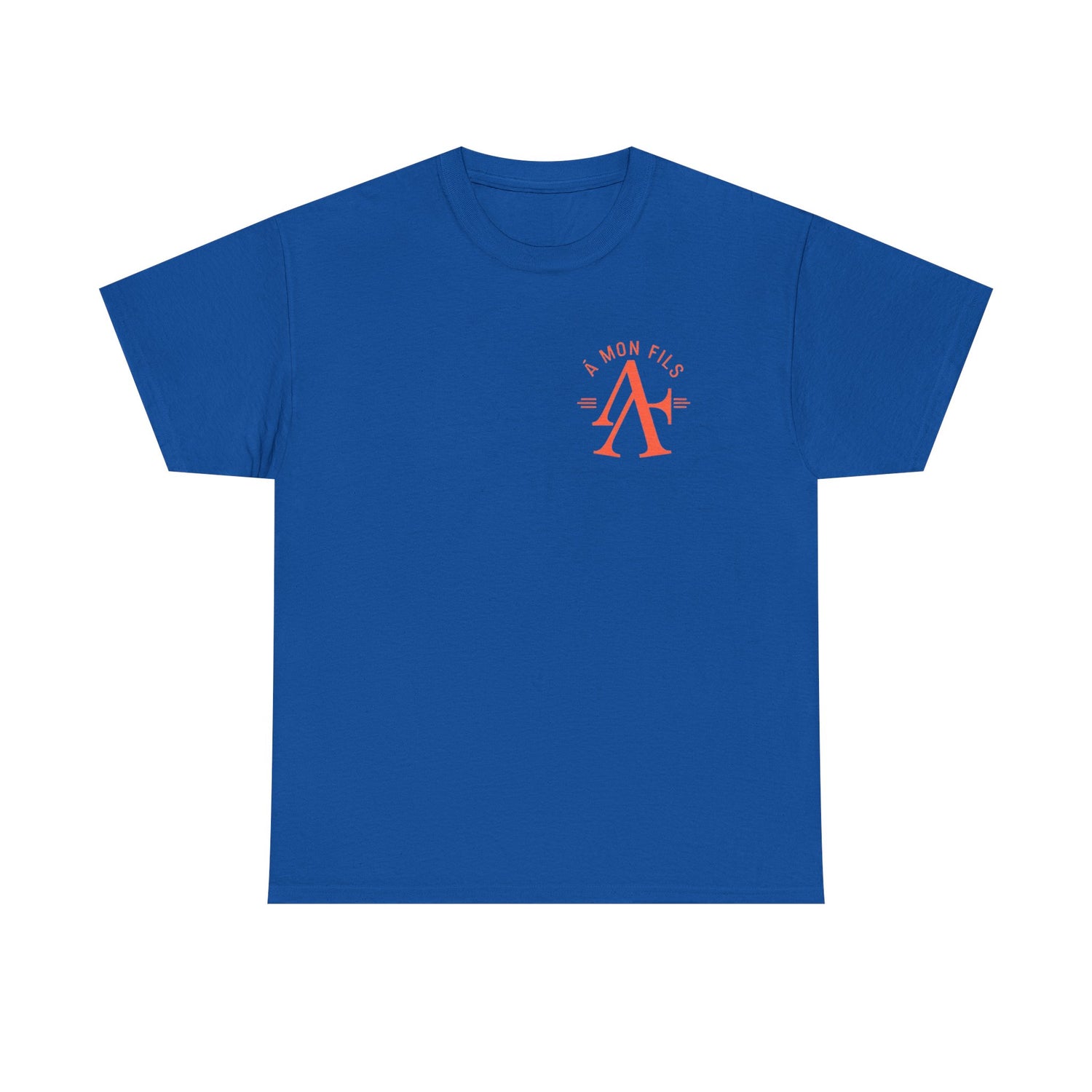 T-Shirt — Navy Patch 'A' Logo Graphic Tee
