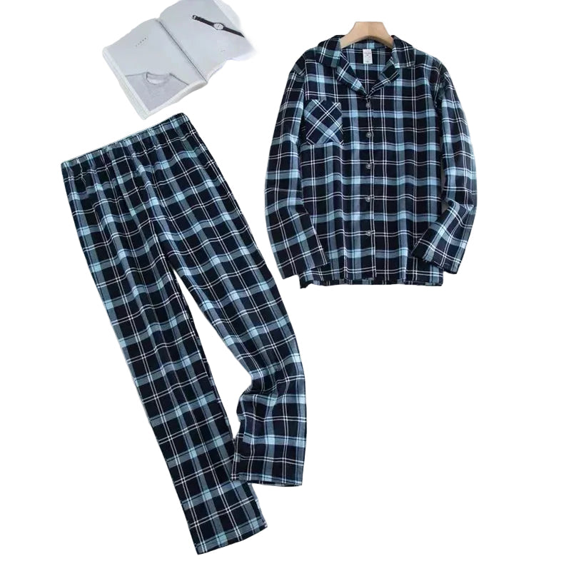 Pyjama pour hommes en flanelle